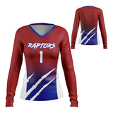 Raptors Custom Volleyball Jersey