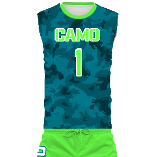 Camo Custom Volleyball Jersey - YouthSportsJerseys.com