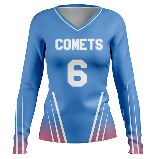 Comets Custom Volleyball Jersey - Coming Soon