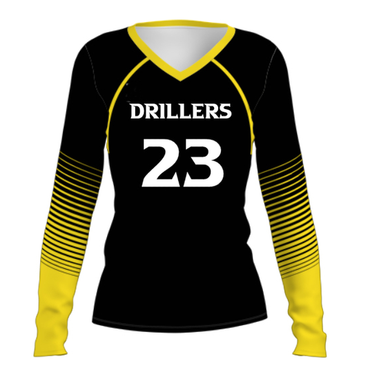 Driller Custom Volleyball Jersey - YouthSportsJerseys.com