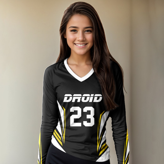 Droid Custom Volleyball Jersey - YouthSportsJerseys.com