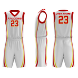 Falcon Boys Custom Basketball Jersey A sleek and customizable boys basketball jersey for performance and style