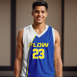 Flow Boys Custom Basketball Jersey A personalized and durable basketball jersey with a stylish fit