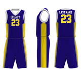 Legacy Girls Custom Basketball Jerseys