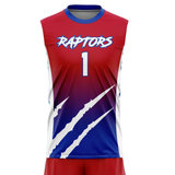 Raptors Boys Custom Volleyball Jersey