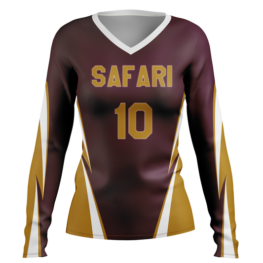 Safari Custom Volleyball Jersey - Coming Soon