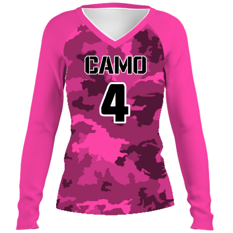 Camo Custom Volleyball Jersey