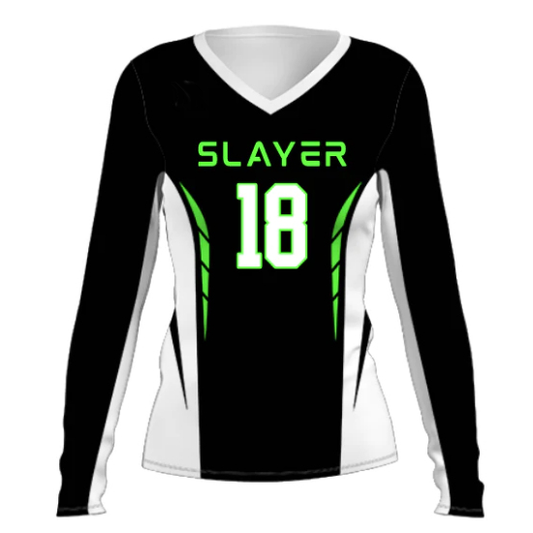 Slayer Custom Volleyball Jersey - YouthSportsJerseys.com