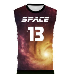 Space Semi-Custom Boys Volleyball Jersey - YouthSportsJerseys.com