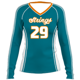 Strings Custom Volleyball Jersey