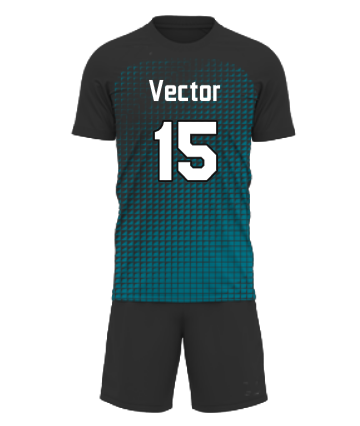 Vector Soccer Jersey & Shorts Set