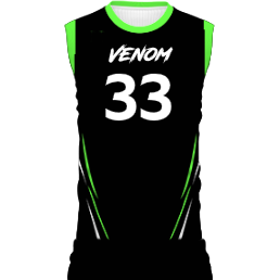 Venom Boys Custom Volleyball Jersey - YouthSportsJerseys.com